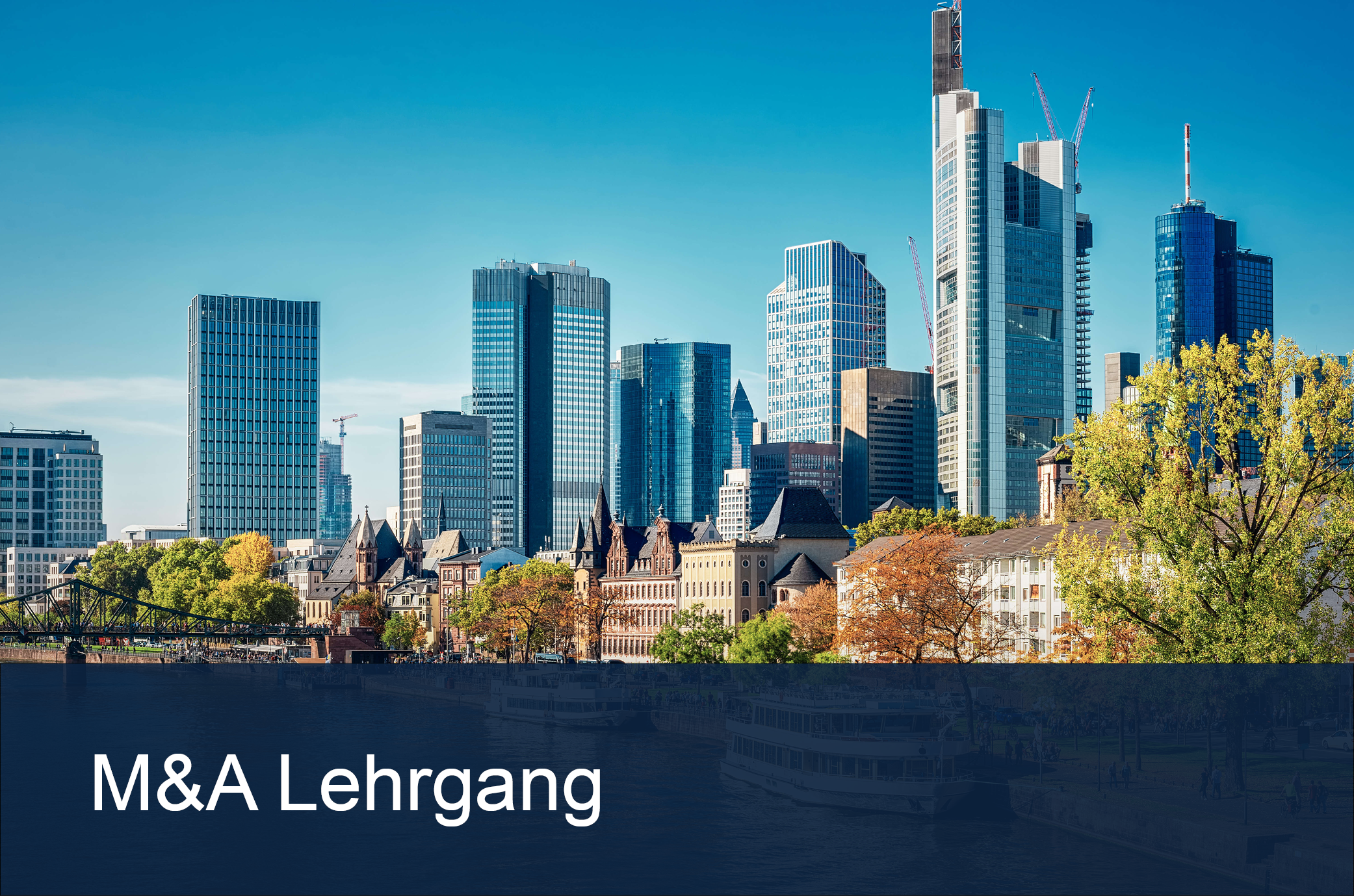 M&A Lehrgang Headerbild FRA Skyline