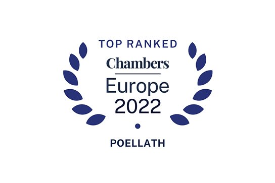 Logo Chambers Europe POELLATH 2022