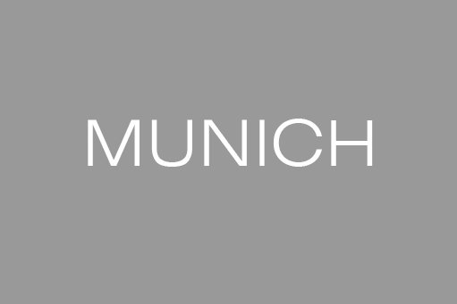Munich auf grauem Hintergrund