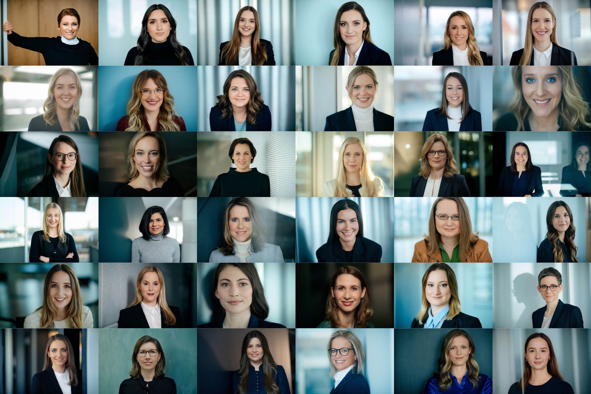 Female Professionals Collage
