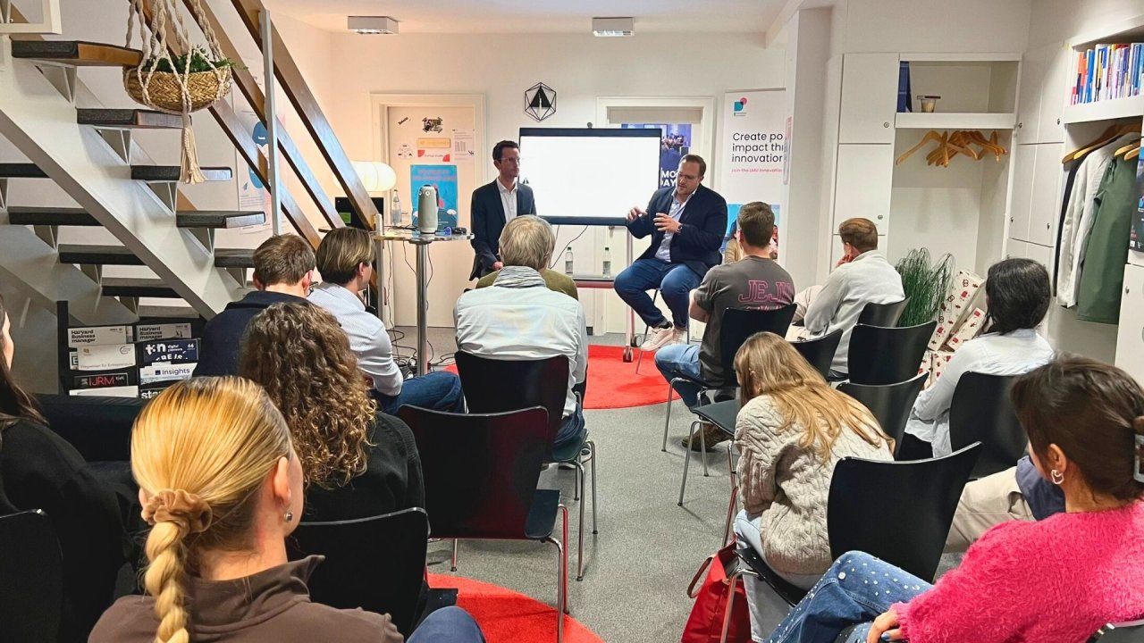 POELLATH beim Startup-Spotlight der LMU 