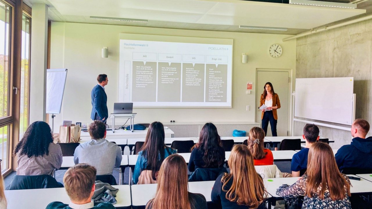 POELLATH Visits the University of Lausanne