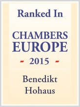 Benedikt Hohaus - Chambers Europe 2015
