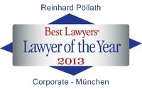 Reinhard Pöllath - Best Lawyers, Lawyer of the year 2013