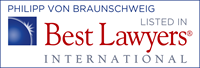 Philipp von Braunschweig - recognized by Best Lawyers International