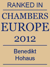 Benedikt Hohaus - Chambers Europe 2012