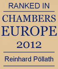 Reinhard Pöllath - ranked in Chambers Europe 2012