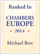 Michael Best - ranked in Chambers Europe 2014