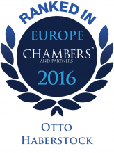 Otto Haberstock - ranked in Chambers Europe 2016