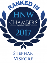 Stephan Viskorf - ranked in Chambers HNW Guide 2017
