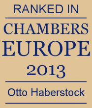 Otto Haberstock - ranked in Chambers Europe 2013