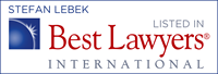 Stefan Lebek - recognized by Best Lawyers International