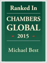 Michael Best - ranked in Chambers Global 2015