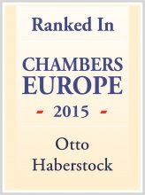 Otto Haberstock - ranked in Chambers Europe 2015
