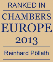 Reinhard Pöllath - ranked in Chambers Europe 2013