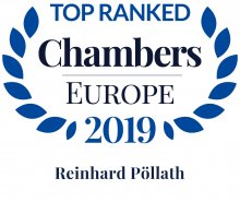 Reinhard Pöllath - ranked in Chambers Europe 2019