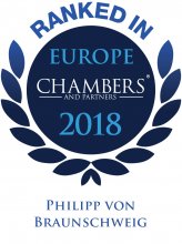 Philipp von Braunschweig - ranked in Chambers Europe 2018