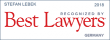 Stefan Lebek - recognized by Best Lawyers 2018