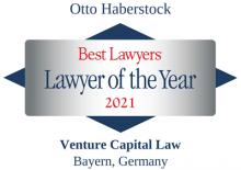 Otto Haberstock - recognized as Best Lawyer of the year 2021