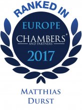 Matthias Durst - ranked in Chambers Europe 2017