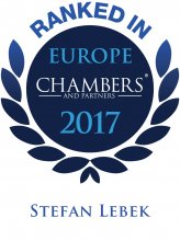 Stefan Lebek - ranked in Chambers Europe 2017