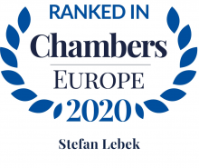 Stefan Lebek - ranked in Chambers Europe 2020