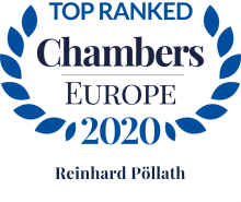 Reinhard Pöllath - ranked in Chambers Europe 2020