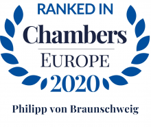 Philipp von Braunschweig - ranked in Chambers Europe 2020