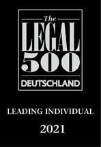 Andreas Richter - The Legal 500 Deutschland 2021 Leading Individual