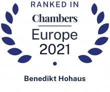 Benedikt Hohaus - Chambers Europe 2021
