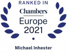Michael Inhester - ranked in Chambers Europe 2021