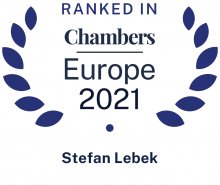 Stefan Lebek - ranked in Chambers Europe 2021