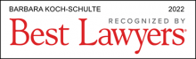 Barbara Koch-Schulte - recognized by Best Lawyers 2022