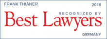 Frank Thiäner - recognized by Best Lawyers 2018