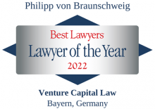  Philipp von Braunschweig - recognized as Lawyer of the Year 2022