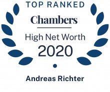 Andreas Richter - ranked in Chambers HNW Guide 2020 