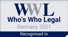 Ronald Buge - recognized in WWL Germany 2021