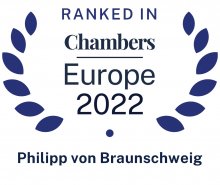 Philipp von Braunschweig - ranked in Chambers Europe 2022