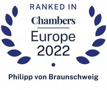 Philipp von Braunschweig - ranked in Chambers Europe 2022