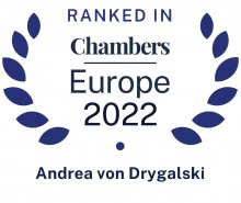 Andrea von Drygalski - ranked in Chambers Europe 2022