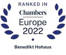 Benedikt Hohaus - Chambers Europe 2022