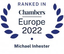 Michael Inhester - ranked in Chambers Europe 2022