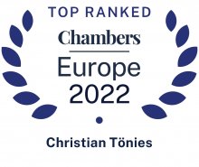 Christian Tönies - top ranked in Chambers Europe 2022