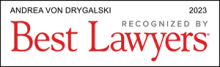 Andrea von Drygalski - recognized by Best Lawyers 2023