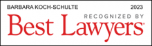 Barbara Koch-Schulte - recognized by Best Lawyers 2023