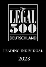 Benedikt Hohaus - Leading individual The Legal 500