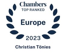  Christian Tönies - top ranked in Chambers Europe 2023