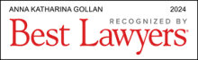  Katharina Gollan - recognized by Best Lawyers 2024