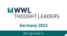 recognized by WWL as Thought Leader Germany 2023 for Investment Management