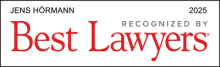 Jens Hörmann - recognized by Best Lawyers 2025